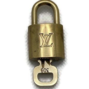 Authentic Louis Vuitton Lock and Key set #309